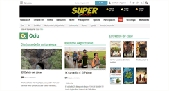 Desktop Screenshot of ocio.superdeporte.es