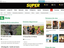 Tablet Screenshot of ocio.superdeporte.es